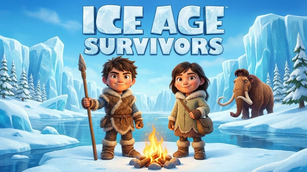 Surviving the Ice Age With Only a Lighter – Extreme Survival Challenge!