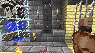 minecraft villager trading and storage system