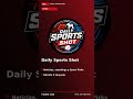 Daily Sports Shot 2026 06 09