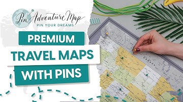 US map canvas - Pin Adventure map - Showcase - All colors
