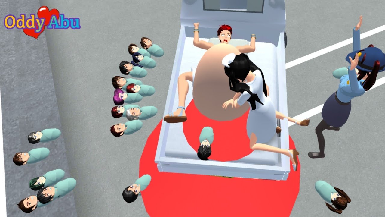 Cowok Hamil l Taiga Hamil Melahirkan Di Atas Mobil l Sakura School Simulator 