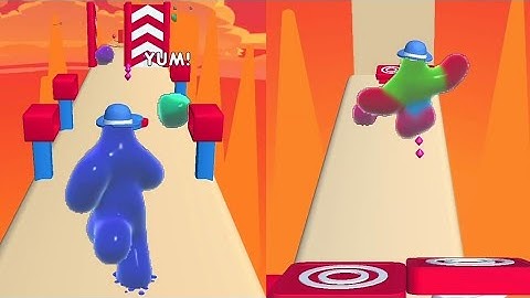 Blob runner 😢😓  All Levels Gameplay  Android , iOS  part 43