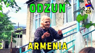 Odzun Armenia🇦🇲общение с местными жителями и разделение еды в сельской местности Армении [Armenia4K]