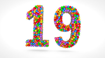 Learn Number 19 on 3d Color Balls | Sparta Wiggle Effects (sponsored by preview2effects)