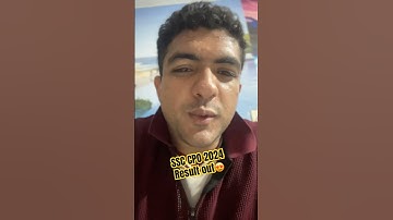 Finally SSC CPO 2024 Result Out🥰😍| Get into medical now | ssc cpo 2024 result #ssc #ssccpo2024