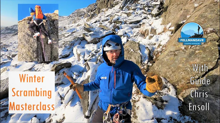 Winter Scrambling and Mountaineering tips with Guide Chris Ensoll