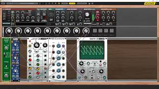 VCO With Switchable Analog / Digital Oscillator Model
