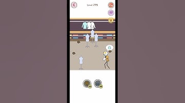 Thief Puzzle Level 275 - 276. #thiefpuzzle #youtubeshorts #games #puzzle #fyp #stickman #shorts