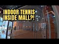 I Found a SECRET Indoor Tennis Court Inside Century City Mall | Tennis in the City