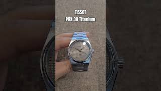 TISSOT​ PRX​ 38​ Titanium​✨#shortvideo #youtubeshorts #watch #viralvideo #reels #