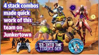 When The 4-Stack Combos Just WORK — Console Ranked Overwatch 6v6 | JoLeF88