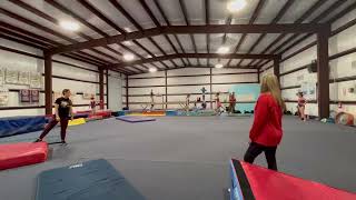 Gymnastics Level 10 Floor - Double back