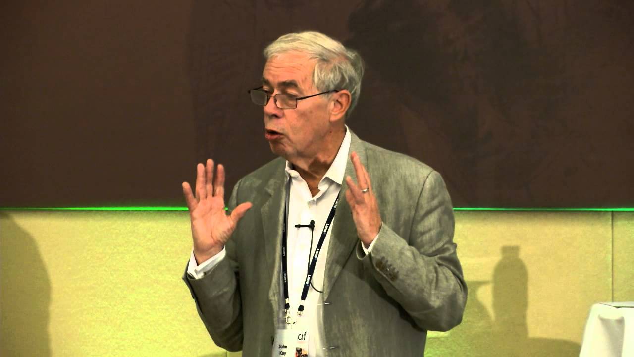 CRF 5th International Conference 2013 - keynote speaker John Kay, leading Economist