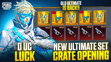 😱0 UC NEW ULTIMATE SPIN CRATE OPENING 