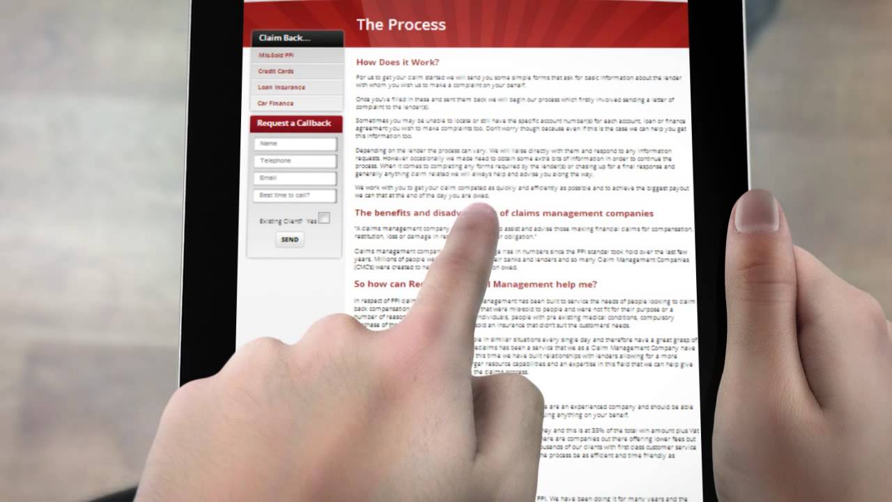 Red Star Financial Management Ltd - iPad Advert