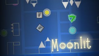 [My Best Duals] Moonlit Layout by Me | Geometry Dash