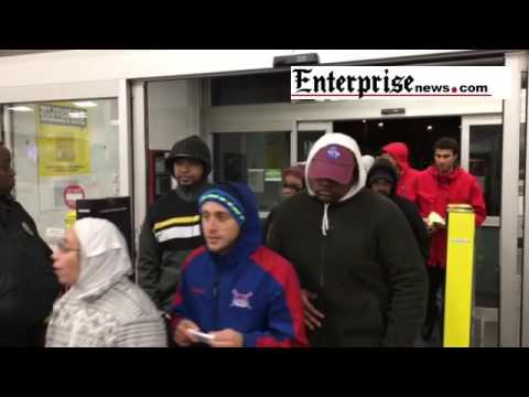 Black Friday Best Buy in Brockton - YouTube