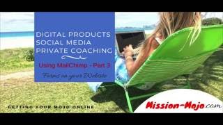 Mail Chimp Part 3 - forms on your website