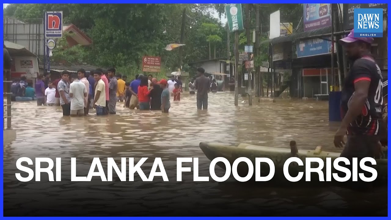 Sri Lanka Reels as Cyclone Ditwah Floods Kill 153, Displace Thousands ...