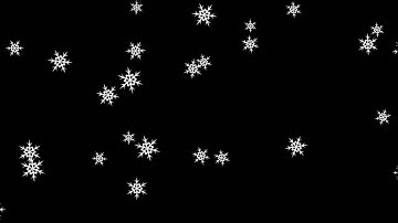 Hiệu ứng hoa tuyết rơi - Video background effect, Animation video background | Tùng Web Dev
