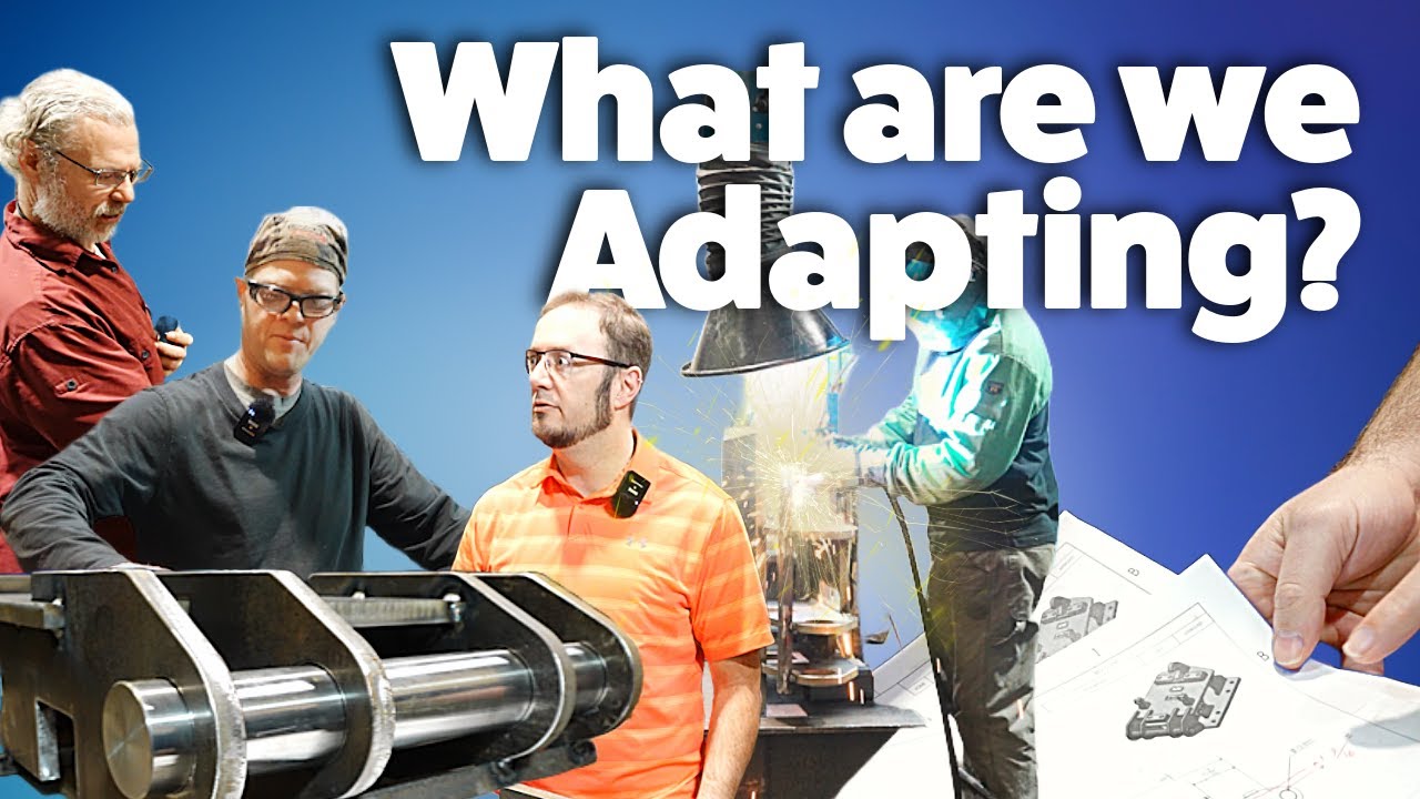 Building a Custom Volvo Excavator Adapter from Scratch