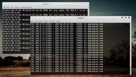 WiFi Wireless Security Tutorial - 15 - DNS Spoofing and MITM Attack Demo