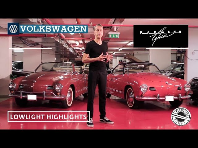 A fantastic pair of early Volkswagen Karmann-Ghia Lowlight