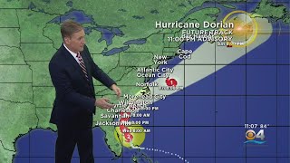 11pm advisory: dorian lashes central florida's east coast
