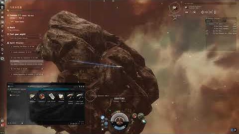 EVE ONLINE MINING FOR VELDSPAR ORE MISSION