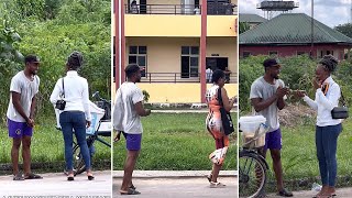 Man Who Dressed Like Ice Cream Hawker & Tried To Toast Women Rewards Lady With N100K