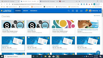 Adding PDF test to Schoology