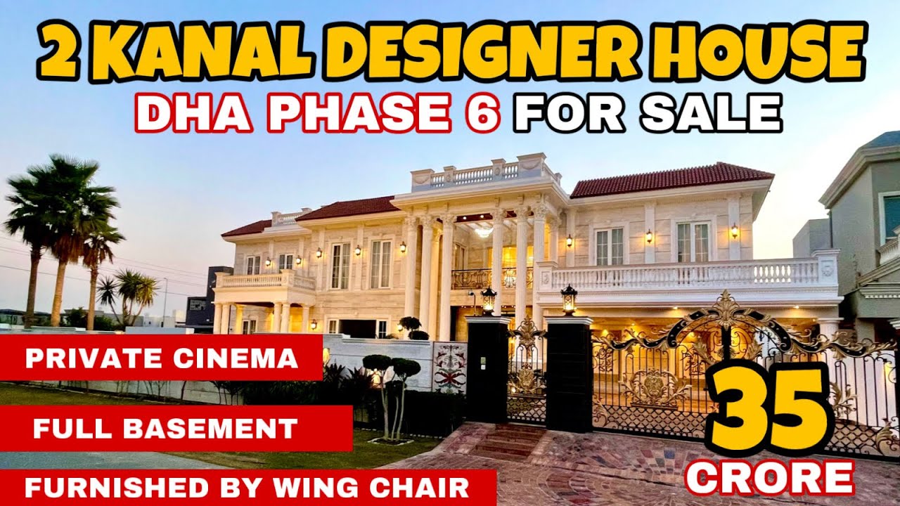 Luxury 2 Kanal House for Sale | Galleria Design, JBL Theater & Dubai ...