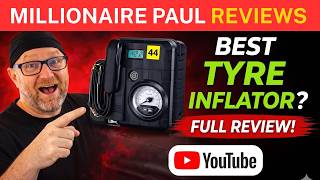 TYRE INFLATOR: AA Car Essentials 12V Compact Tyre Inflator