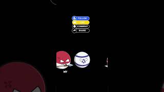 You are my enemy #shorts #countryballs #indonesia #malaysia #palestina #parody
