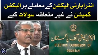 Election Commission asks irrelevant questions on issue of intra-party elections: Barrister Ali Zafar