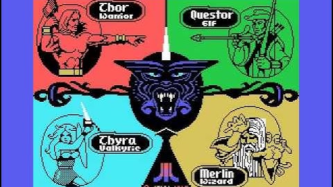 Gauntlet (MSX) - Full tape loading