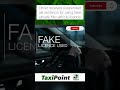 Driver receives suspended jail sentence for using fake private hire vehicle licence