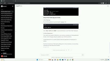 python flask web application github