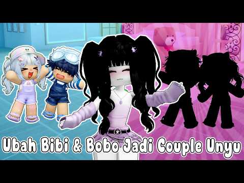 BIBI & BOBO DIUBAH MAMI MENJADI COUPLE UNGU YANG UYU UNYU || BROOKHAVEN RP🏡 ROBLOX INDONESIA