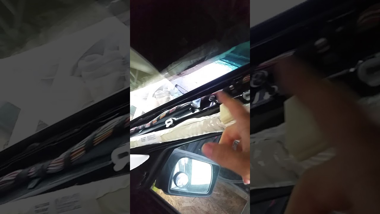 cause of leaking sunroof, Land rover range rover 2003 fixed - YouTube