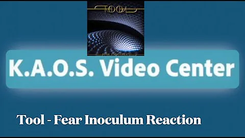 Tool Fear Inoculum Reaction Video with Ian McGowan