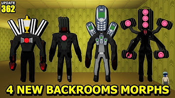 | Update 362 | 👑 How to get 4 NEW BACKROOMS MORPHS !   #roblox #backroomsmorphs #Nokia