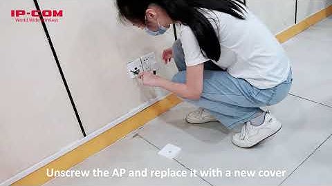 Pro-6-IW AX3000 WiFi6 In-Wall Access point Installation in Just 10 seconds!