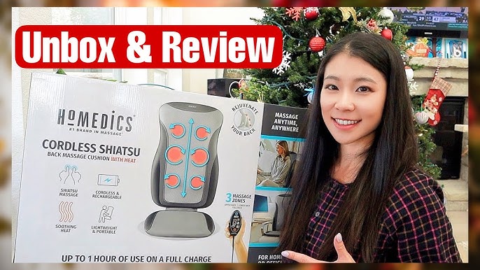 Costco Massager Review, truMedic Neck Back & Shoulder Massager with  Heat