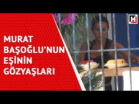 MURAT BAŞOĞLU'NUN EŞİ HANDE BERMEK'İN GÖZYAŞLARI