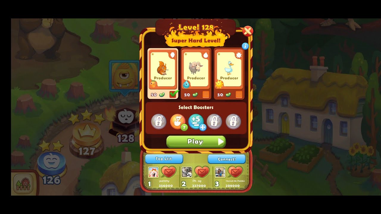 Farm Heroes Saga Level 128