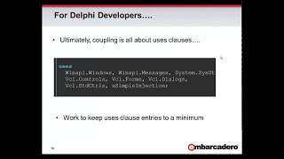 Dependency Injection and the Delphi Spring Framework