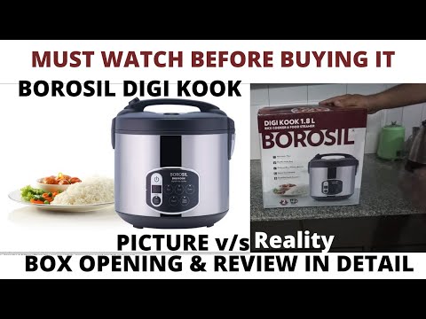 BOROSIL DIGI KOOK 1.8 Ltr - Review in Detail - Must Watch before Buying it