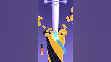 STACKBALL Games in watermelon 🍉 Lv 594-595 #viral #stackball #shorts