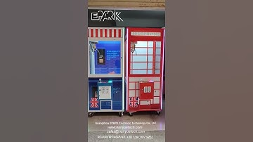 EPARK Big British Style Gift Machine，Claw Machine，Vending Game Machine